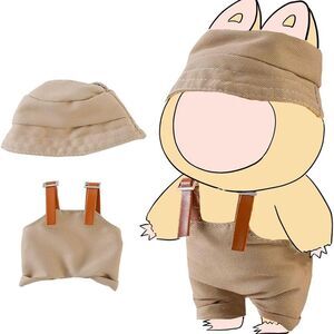 NWT 17cm Fashion Doll Clothing set fits labubu lafufu monsters dolls